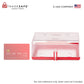 eye level view of emergency button cover size reference with bank card