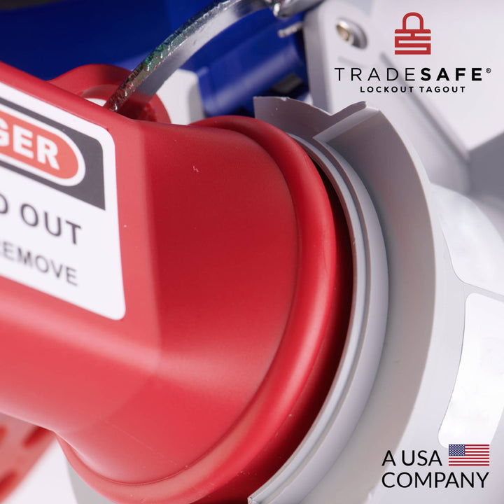 Pin and Sleeve Socket Lockout Device - 2-1/2” | TRADESAFE