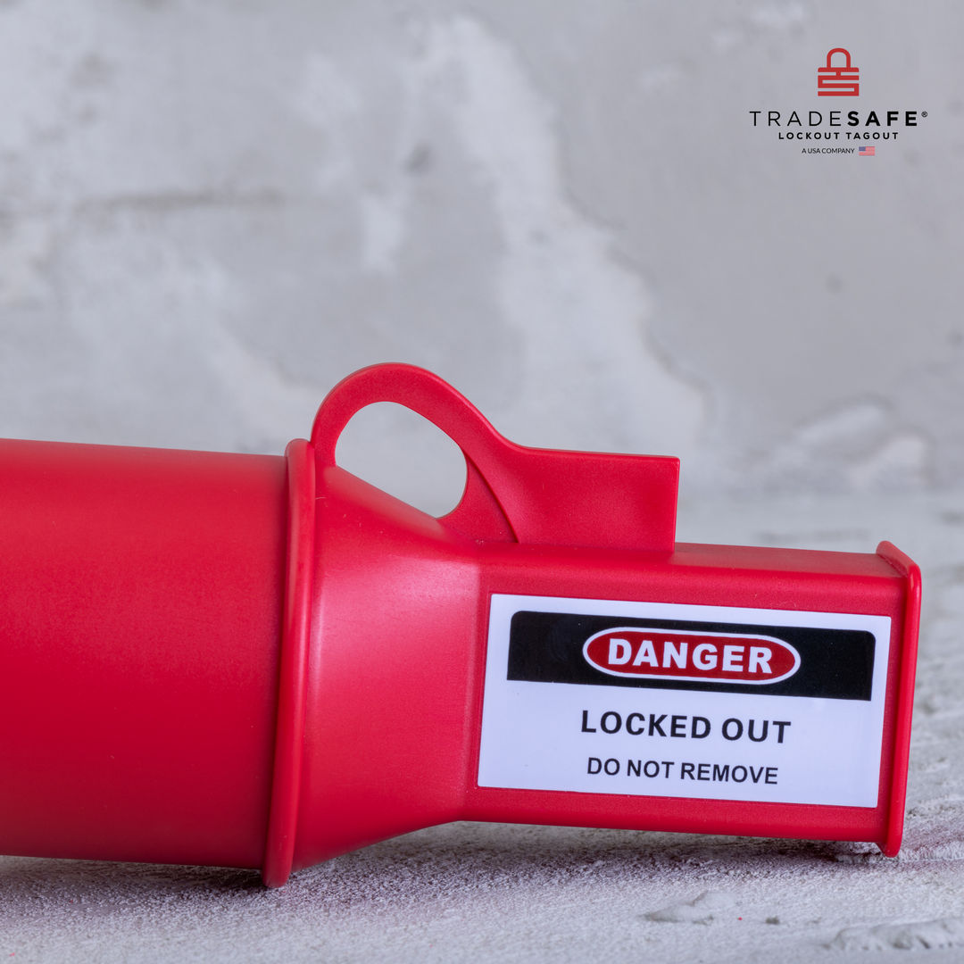 Pin and Sleeve Socket Lockout Device - 2-1/2” | TRADESAFE