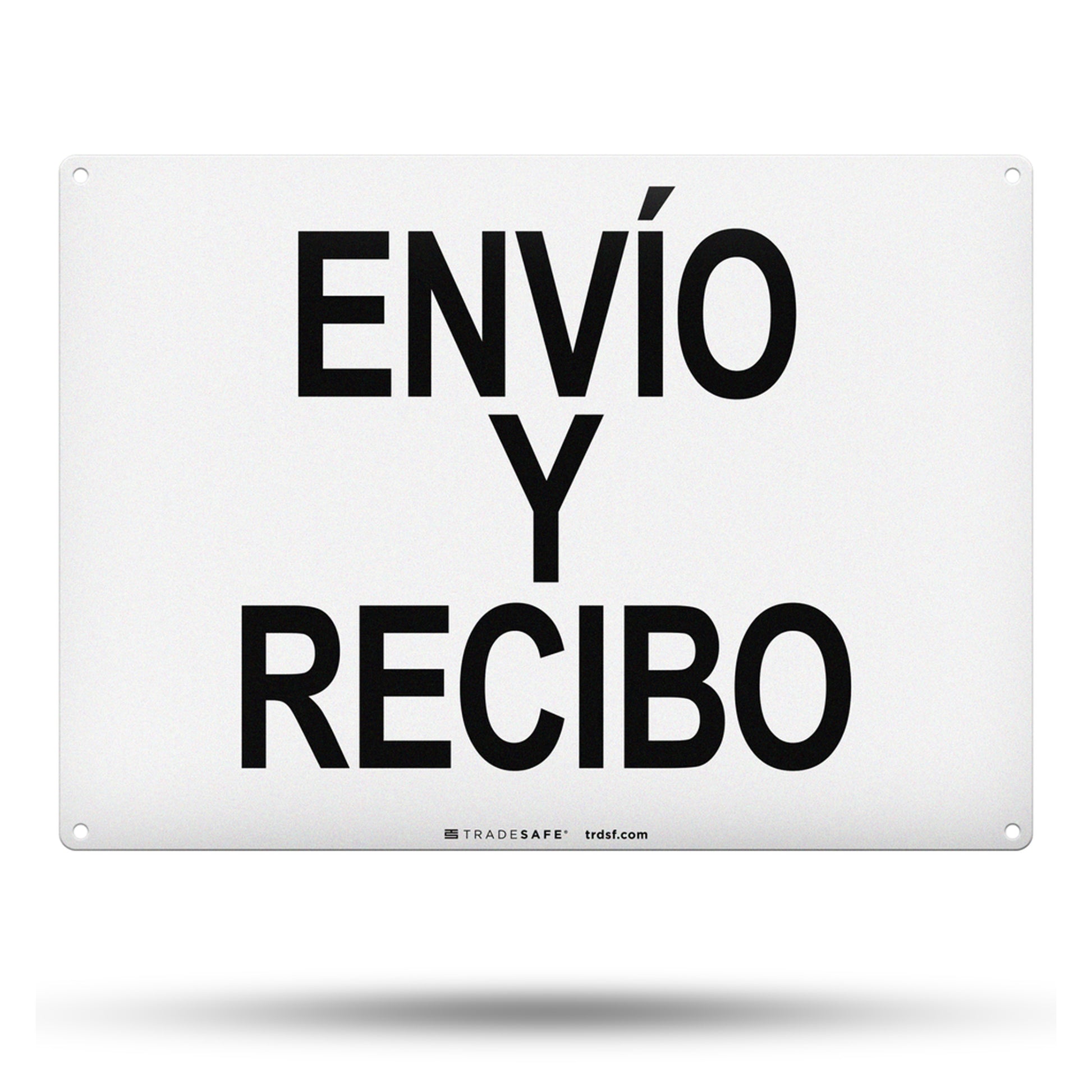 envío y recibo sign