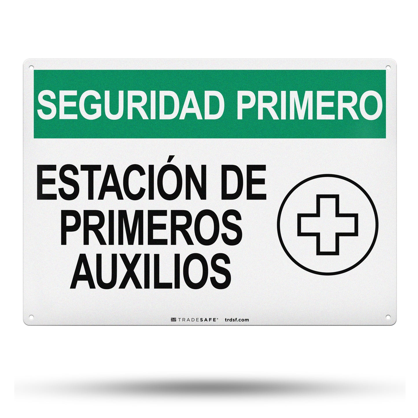 first aid station sign in spanish