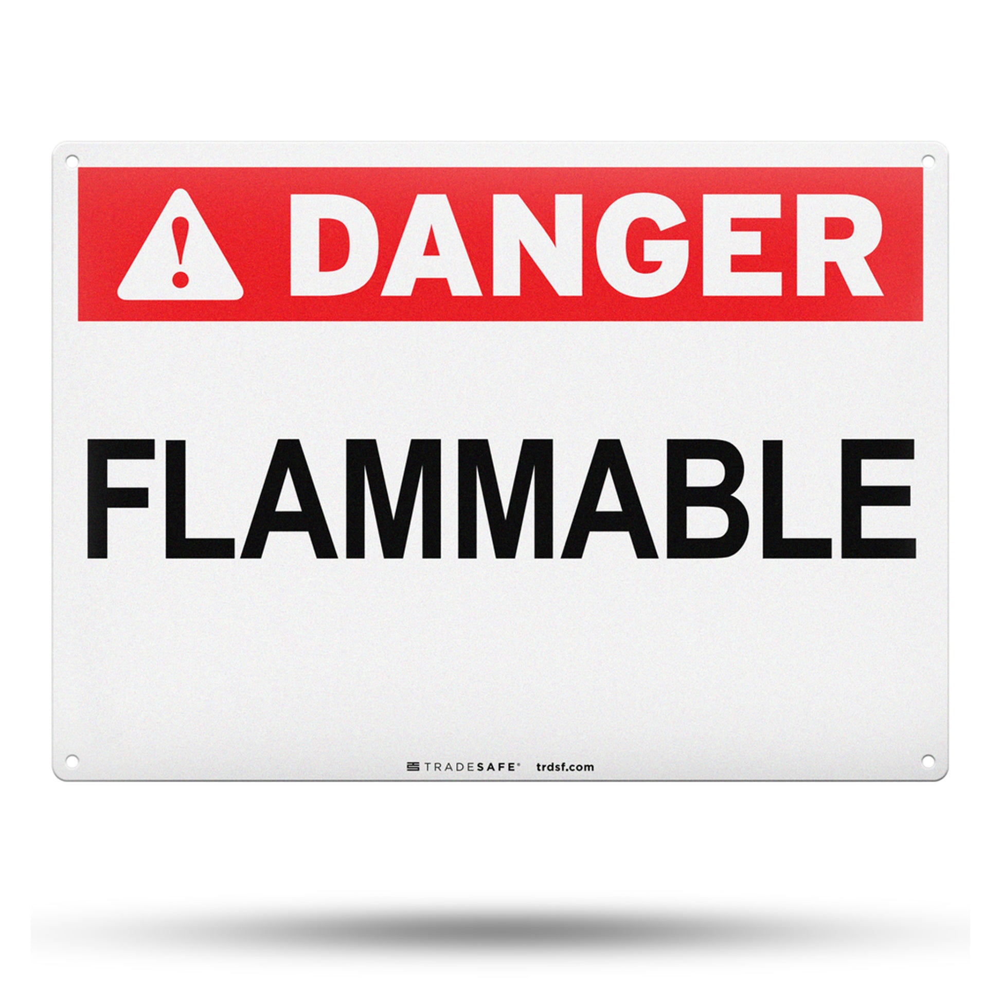 danger flammable sign