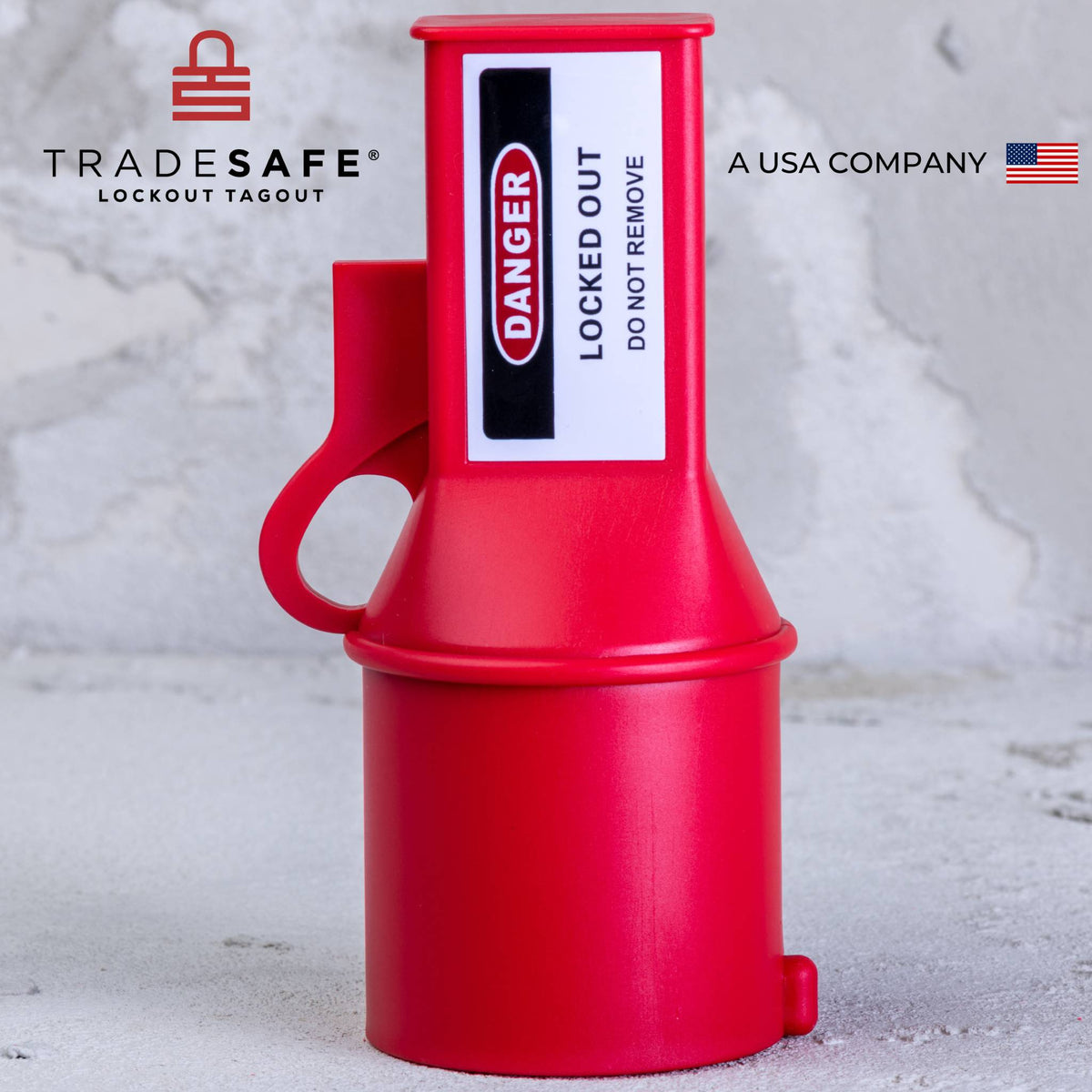 Socket Lock Off Pin and Sleeve Socket Lockout Device - 2-1/2” | TRADESAFE
