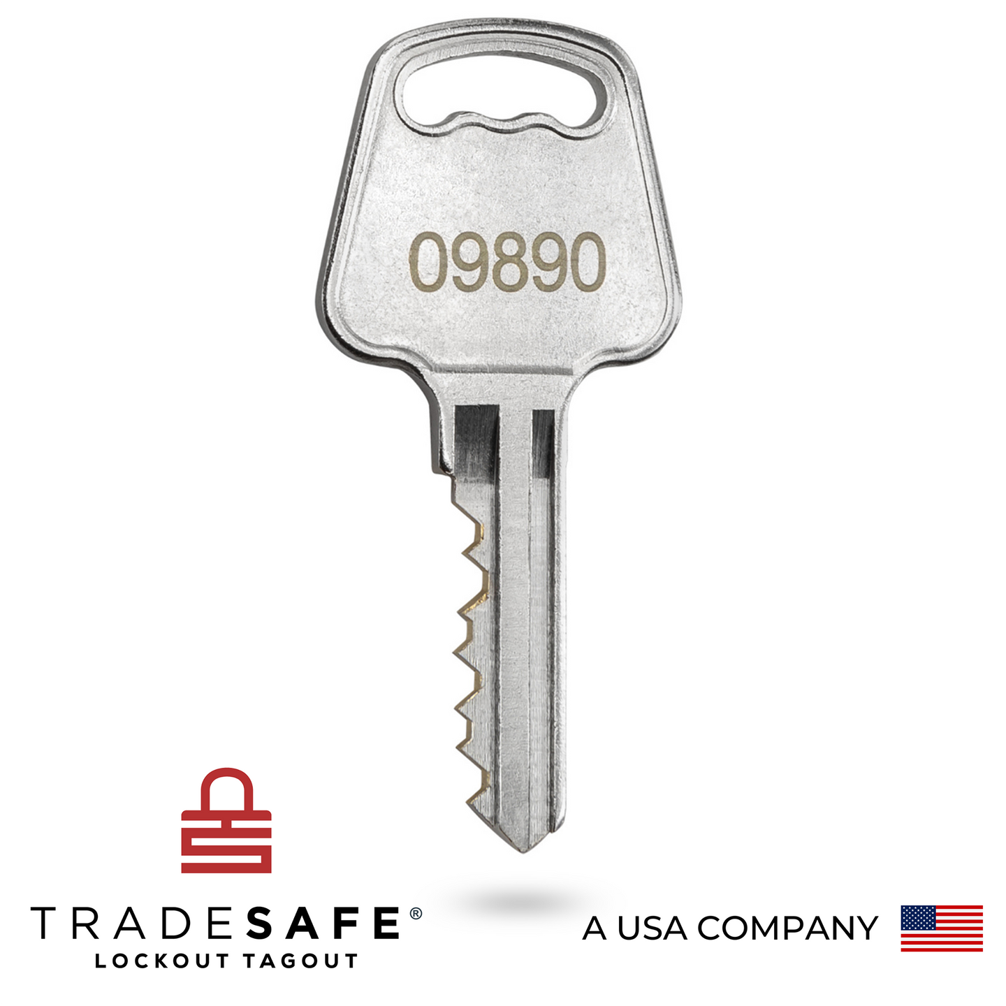 Red Keyed Different Lockout Locks 1 Key 7 Pack TRADESAFE