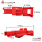 red butterfly valve lockout dimensions