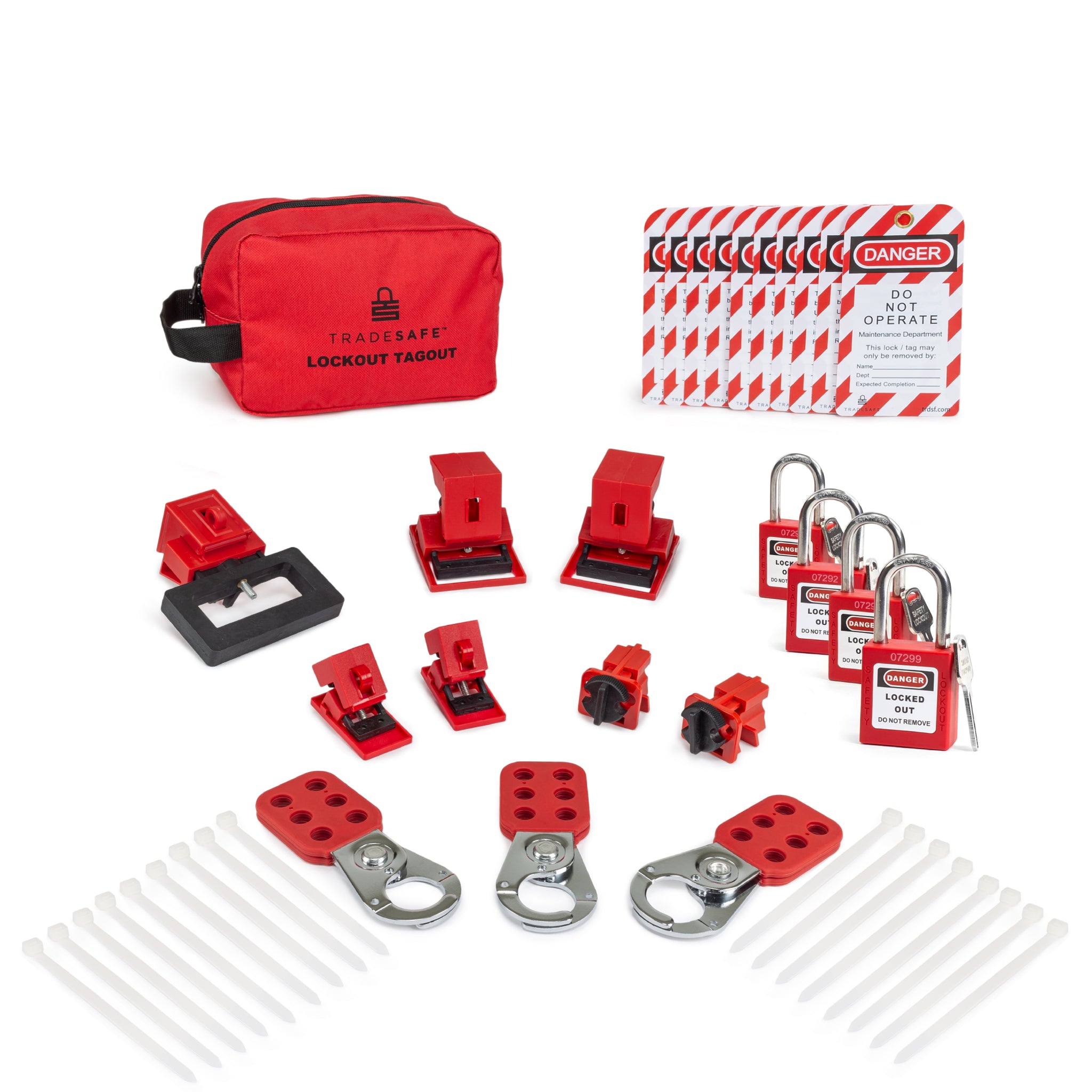 Breaker Lockout Tagout Kit – Industrial LOTO Locks | TRADESAFE