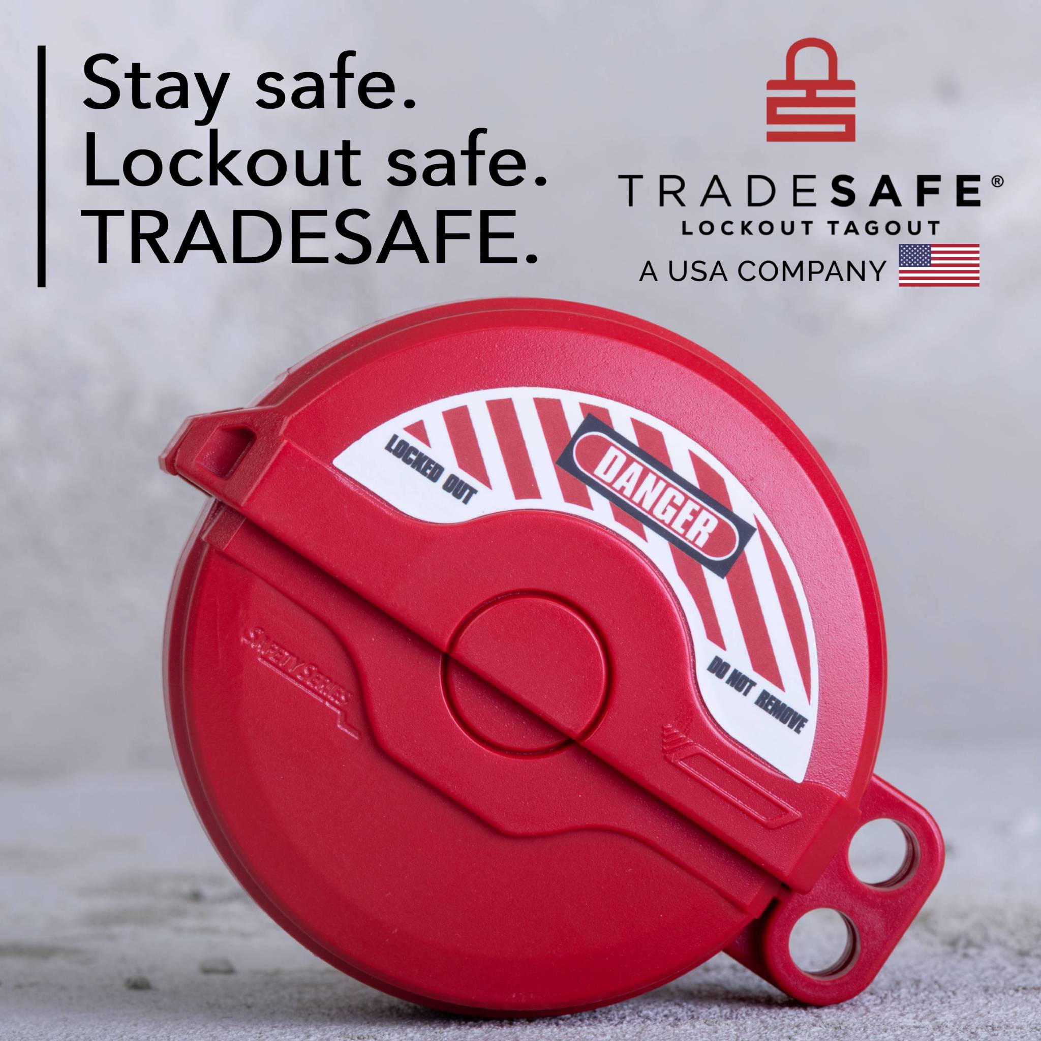 Gate Valve Lockout - 1” to 2-1/2” Valve Handles | TRADESAFE