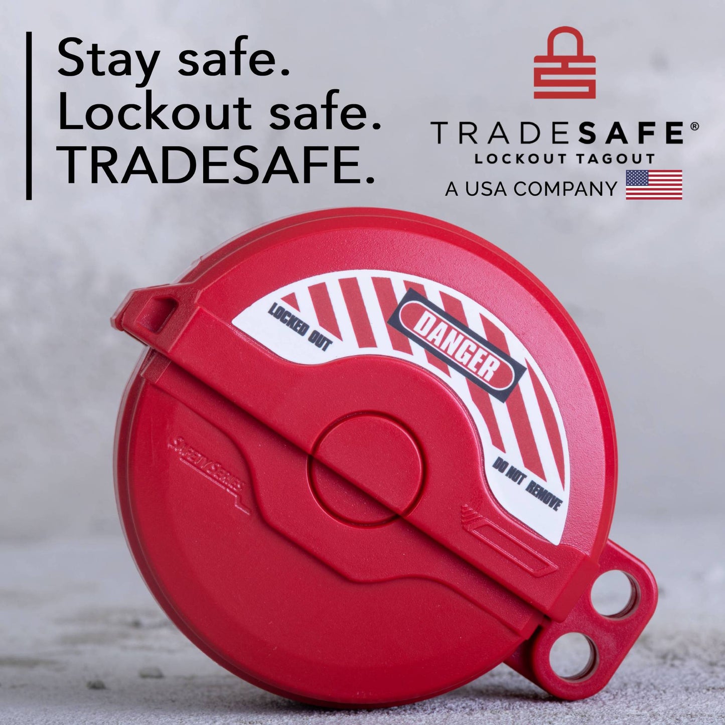 tradesafe lockout tagout f11a gate valve brand image