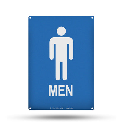 men's restroom sign