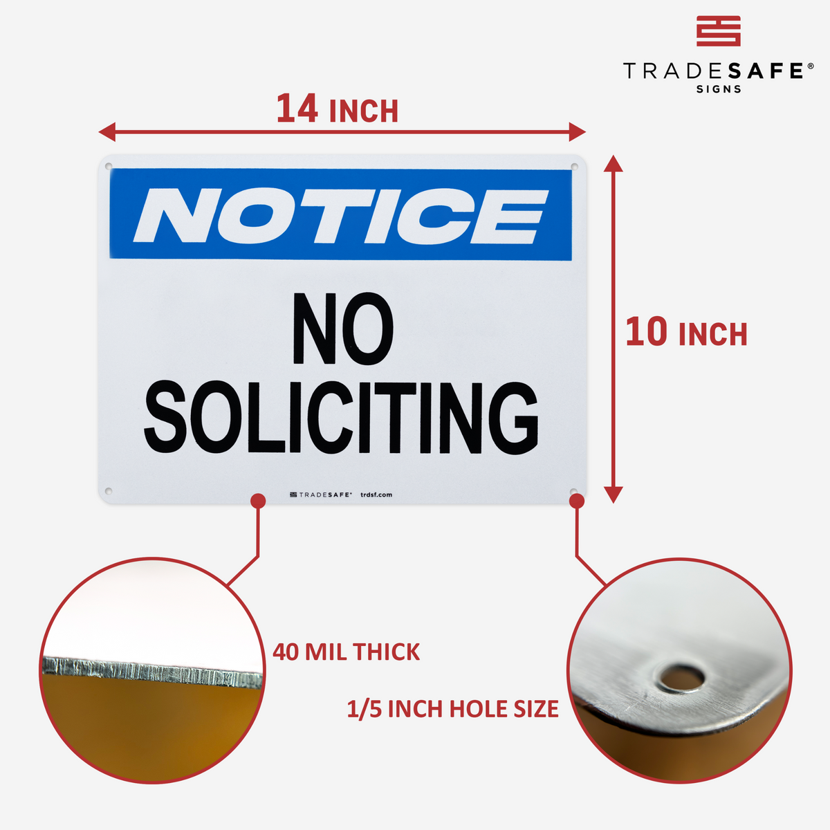 Kichwit No Soliciting Sign for House, No Soliciting Yard Sign, 12" x 25", Long Kichwit No Soliciting Sign for House, No Soliciting Yard Sign, 12" x 25", Long