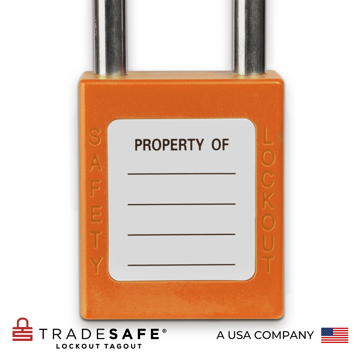 Orange Keyed Different Lockout Locks 2 Keys 7 Pack TRADESAFE