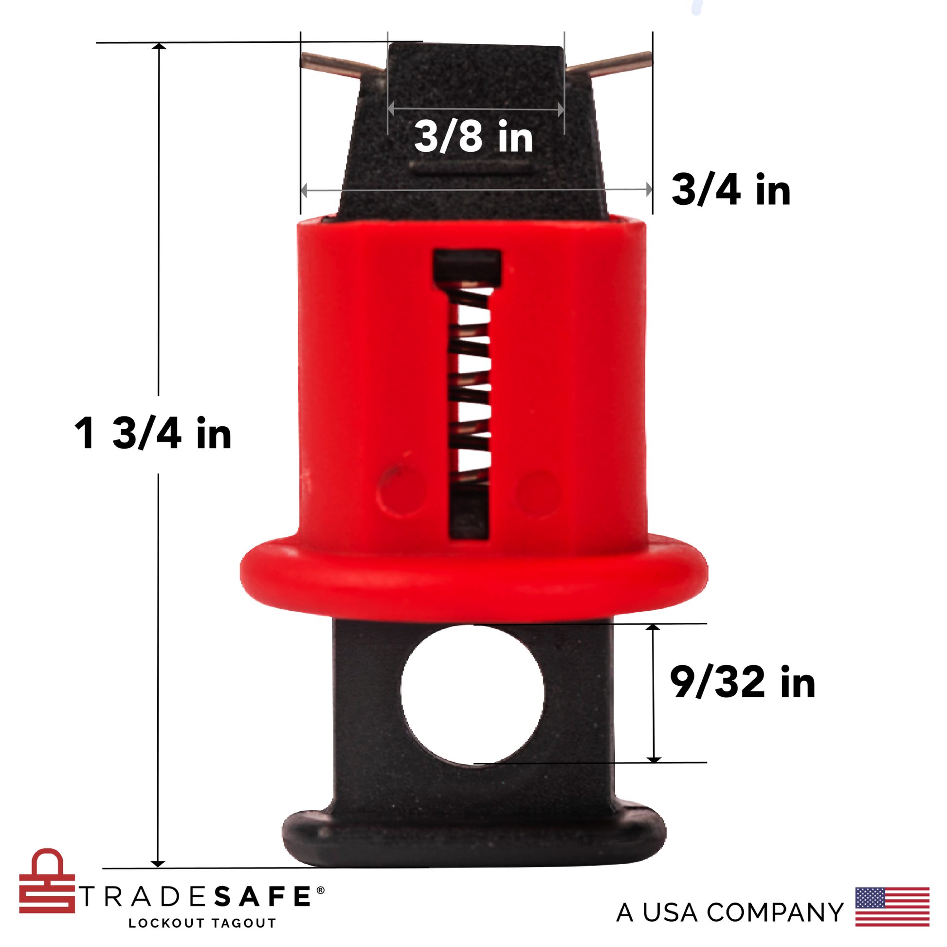 pin out standard miniature circuit breaker lockout with dimensions