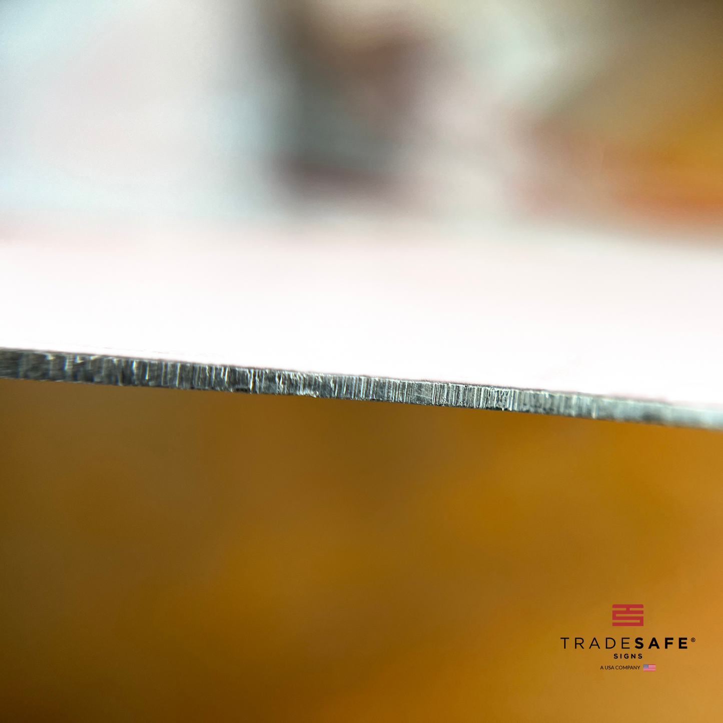 thickness of tradesafe's sign