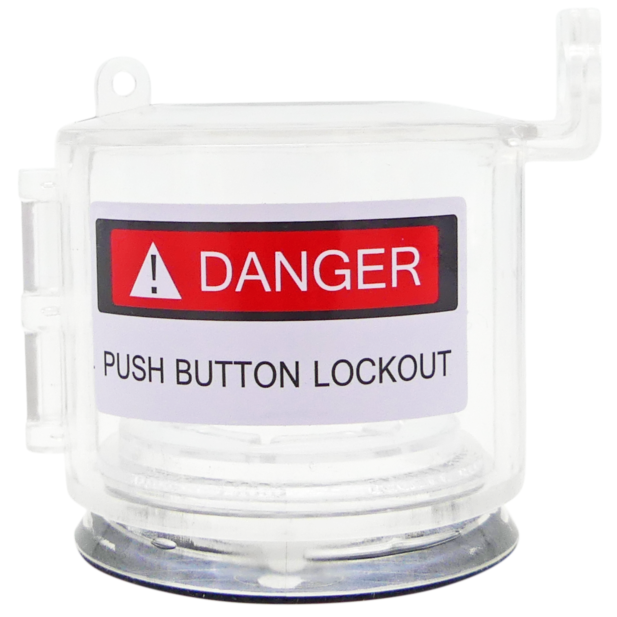 Round Push Button Cover Lockout - 3-Piece Set | TRADESAFE