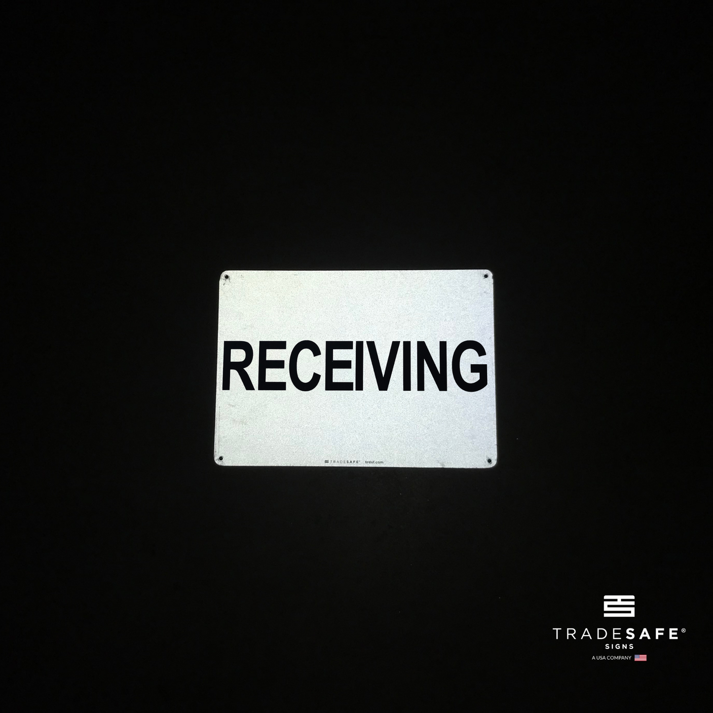 reflective attribute of receiving sign
