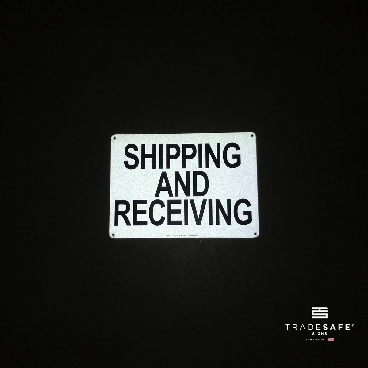 Freight Sign Shipping and Receiving Sign - Aluminum Facility Signs | TRADESAFE