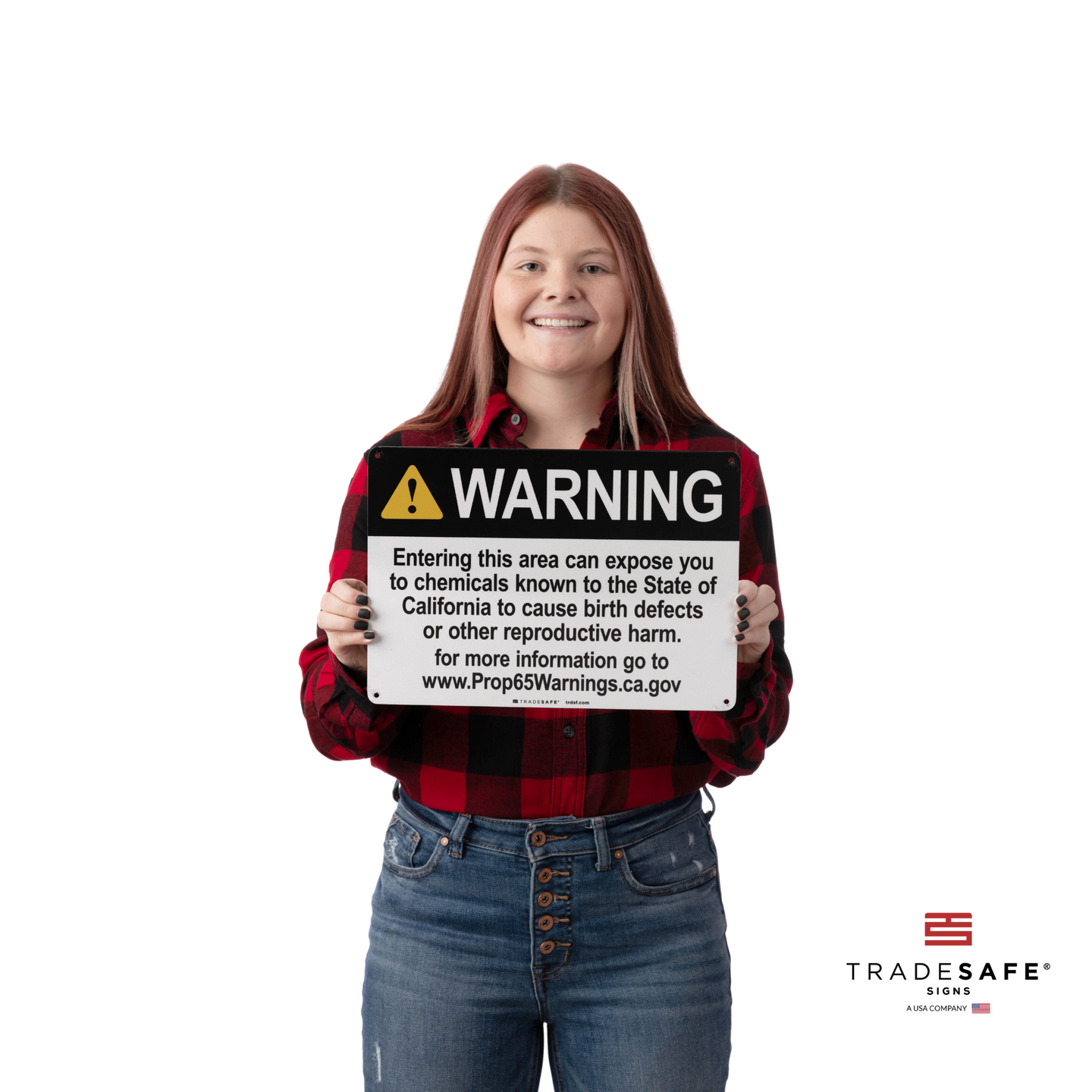 Reproductive Sign Prop-65 Sign Reproductive Harm - Aluminum Warning Sign | TRADESAFE