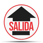 salida sign vinyl sticker