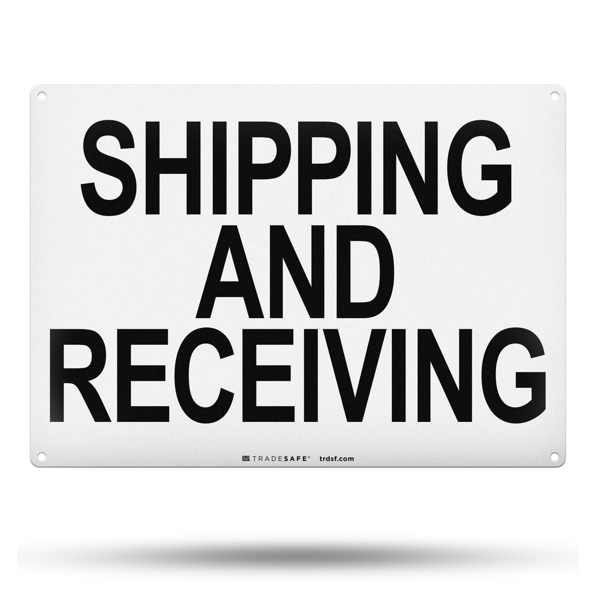 shipping and receiving sign