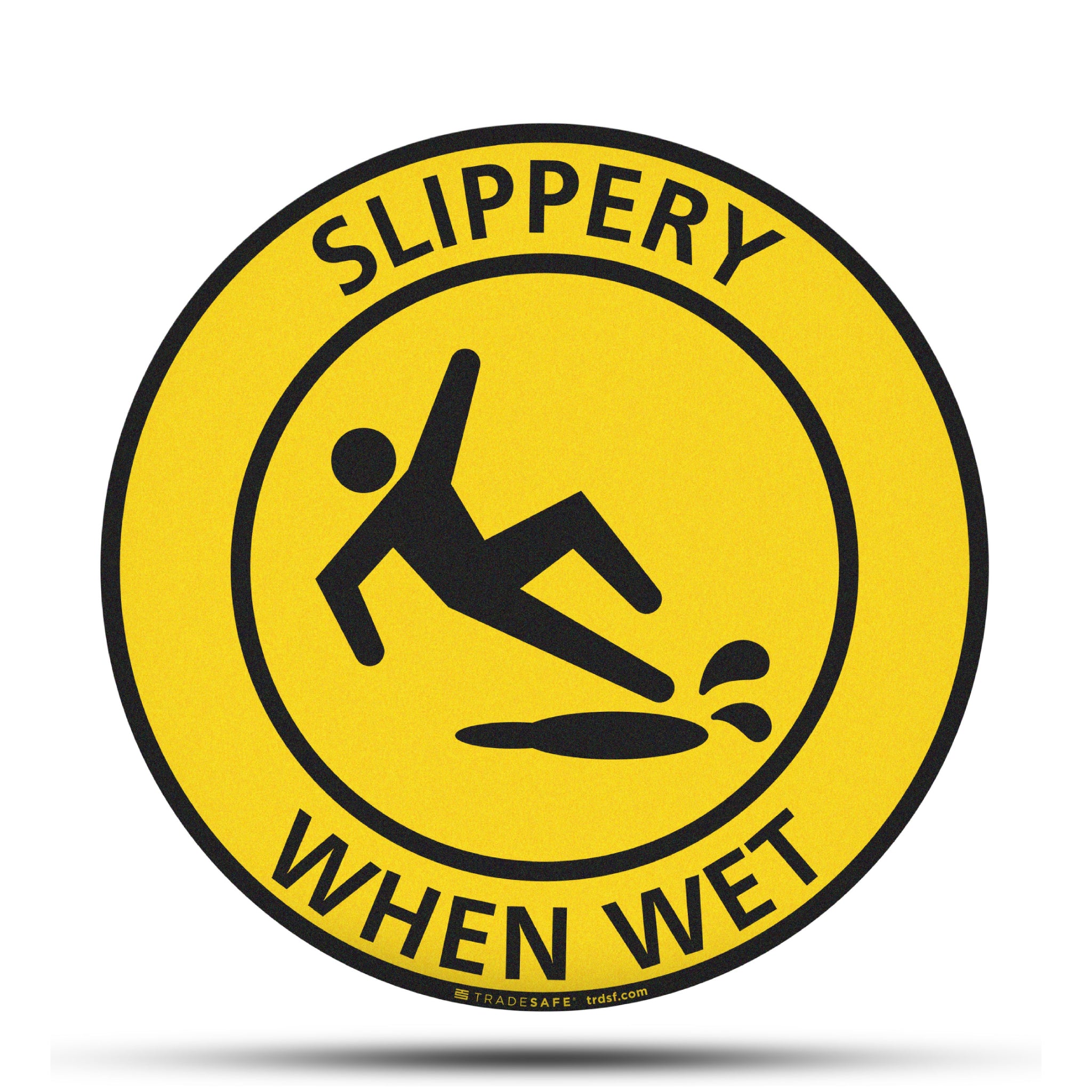 Anti-Slip Floor Sign – Slippery When Wet Sign