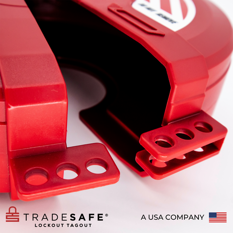 Gate Valve Lockout - 5” to 6-1/2” Valve Handles | TRADESAFE