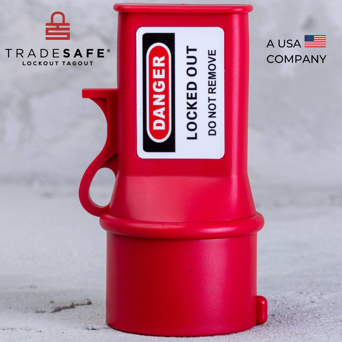 Pin Type Socket Lock Pin and Sleeve Socket Lockout Device - 2” | TRADESAFE