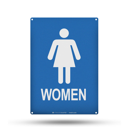 women's restroom sign